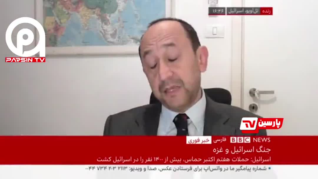 خوی وحشیگری کارشناس صهیونیست‌ داد مجری بی‌بی‌سی را درآورد