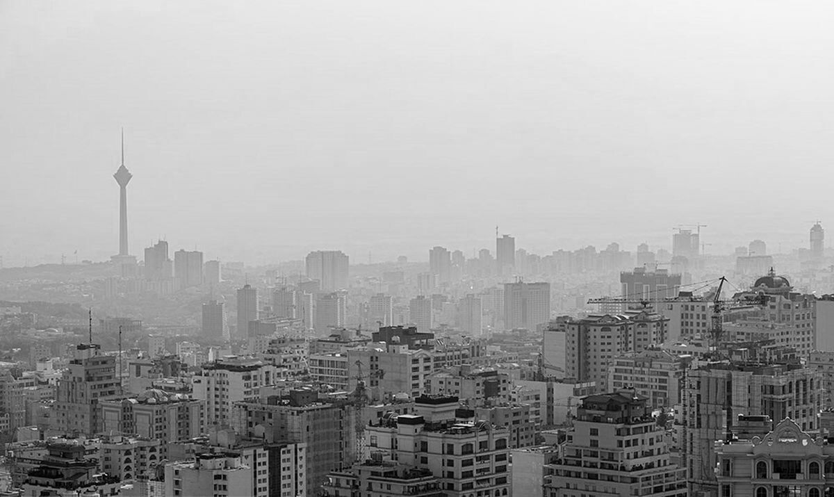 هوای پایتخت آلوده است