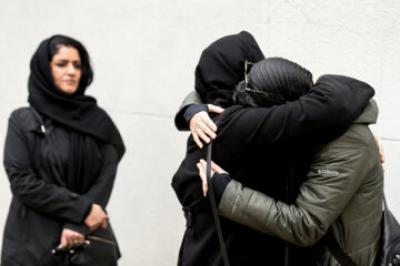 تشییع پیکر «بیتا فرهی»