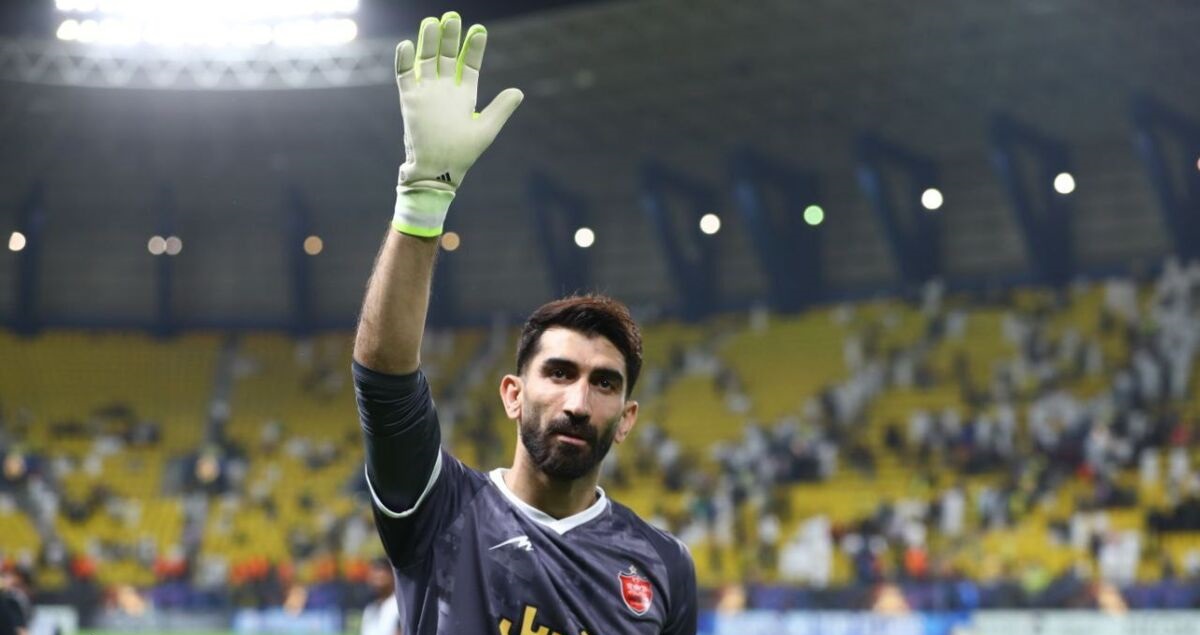 دروازه بان پرسپولیس از رحمتی سبقت گرفت !