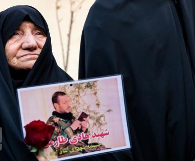وداع با ۸ شهید مدافع‌ حرم در معراج شهدا