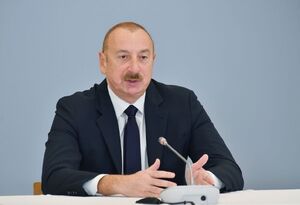  علی اف: با جنگ صلح را به منطقه آوردیم