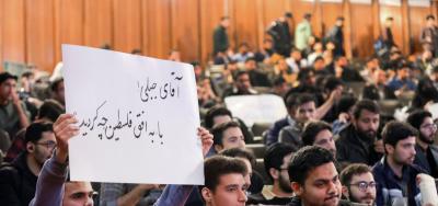 مراسم بزرگداشت روز دانشجو در دانشگاه تهران