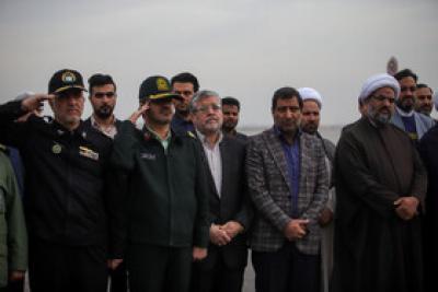 مراسم استقبال از ۱۲ شهید گمنام در مشهد