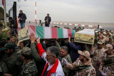 مراسم استقبال از ۱۲ شهید گمنام در مشهد