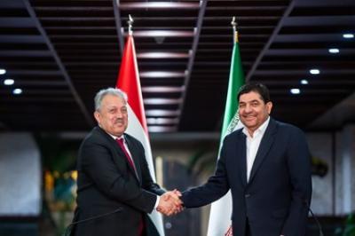 استقبال از نخست وزیر سوریه در کاخ سعدآباد