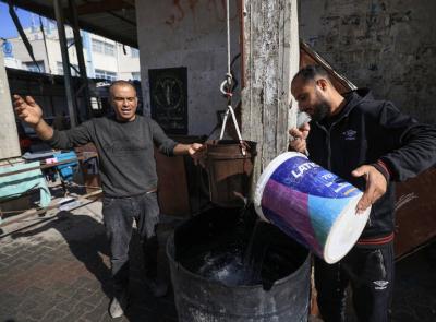 کوچ فلسطینی‌ها به جنوب غزه
