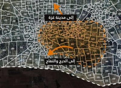 کوچ فلسطینی‌ها به جنوب غزه