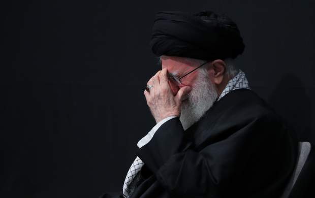 لحظاتی از دومین شب مراسم عزاداری در بیت رهبری