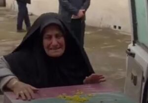  فیلم/ درد دل مادر شهید با پیکر شهید گمنام تازه تفحص شده