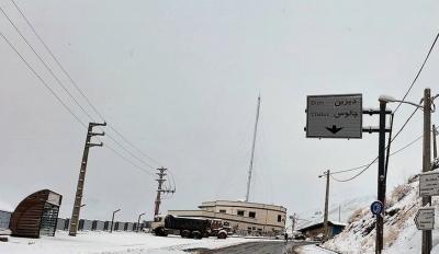 عکس/ برف در "شمشک" دربندسر