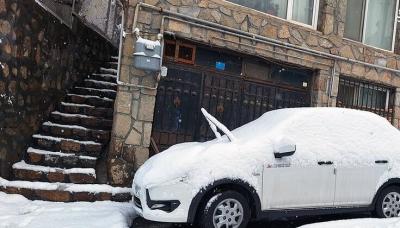 عکس/ برف در "شمشک" دربندسر