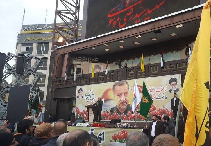  فیلم/ سردار سلامی: سید رضی از موثرترین فرماندهان سپاه در جبهه مقاومت بود