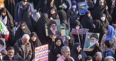 تصاویری از اجتماع «حماسه ۹دی» در تهران