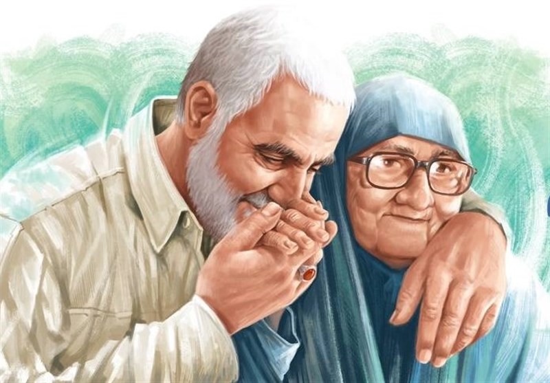دیوارنگاره‌ میدان ولیعصر به یاد حاج قاسم