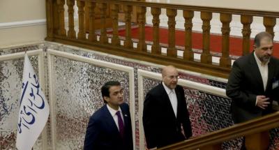 دیدار روسای مجلس تاجیکستان و ایران+عکس