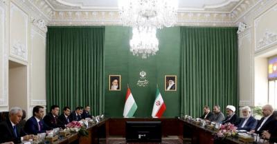 دیدار روسای مجلس تاجیکستان و ایران+عکس