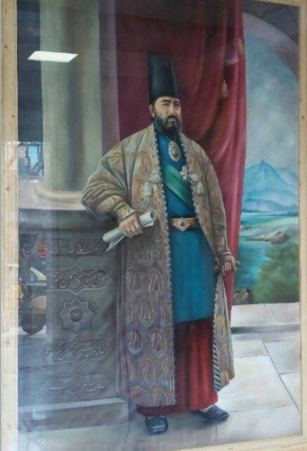  رونمایی از دیوارنگاره امیرکبیر در مترو تهران