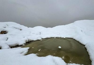  بارش شدید برف در لواسان
