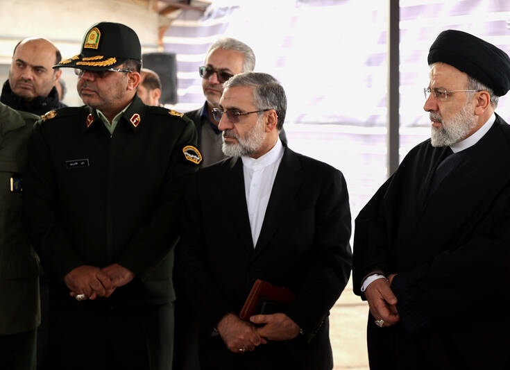 بازدید رئیس جمهور از مراحل پایانی احداث سد "نمرود" بازدید رئیس جمهور از مراحل پایانی احداث سد "نمرود"