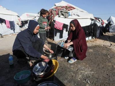 عکس/ زندگی سخت آوارگان فلسطینی در اردوگاه