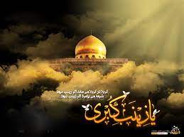 حضرت زینب(س) تا وسط بلا آمد
