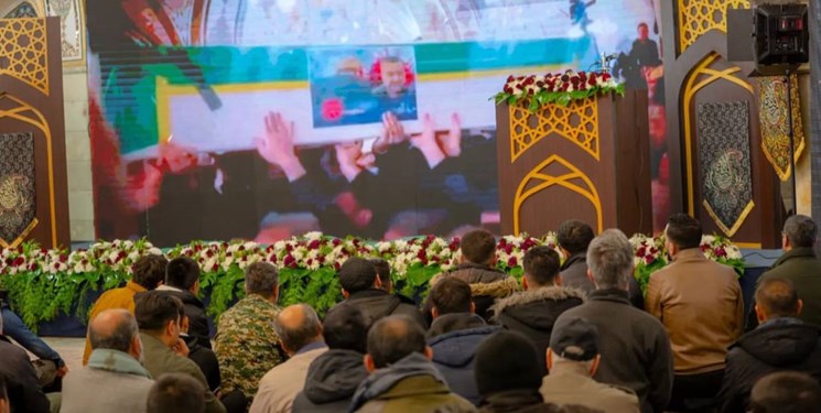 چهلم شهید سیدرضی موسوی در حرم حضرت رقیه(س) برگزار شد+عکس 