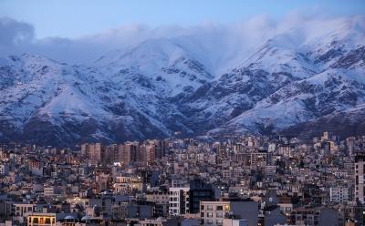 (تصاویر) غروب خاص و زیبای تهران