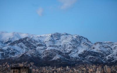 (تصاویر) غروب خاص و زیبای تهران