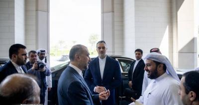 دیدار وزیر امور خارجه با امیر قطر