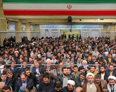 تصاویر دیدار مردم آذربایجان شرقی با رهبر انقلاب