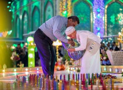 جشن میلاد امام زمان(عج) در بین‌الحرمین