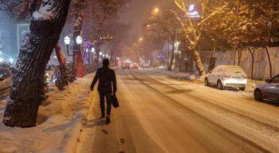 عکس/ بارش برف در شمال تهران