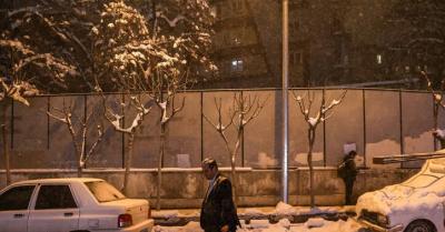عکس/ بارش برف در شمال تهران