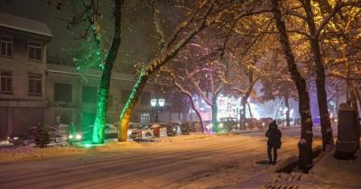 عکس/ بارش برف در شمال تهران