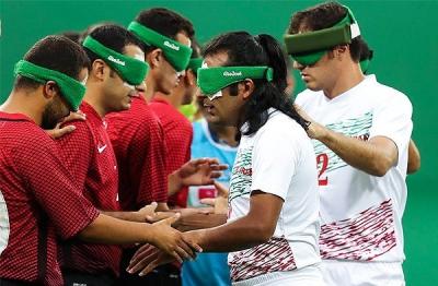 عکس/فوتبال نابینایان پارالمپیک یورو 2016؛ ایران-ترکیه