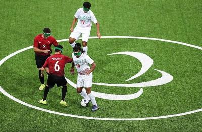 عکس/فوتبال نابینایان پارالمپیک یورو 2016؛ ایران-ترکیه
