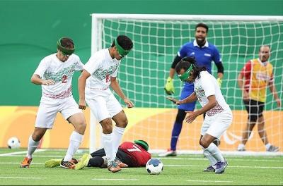 عکس/فوتبال نابینایان پارالمپیک یورو 2016؛ ایران-ترکیه
