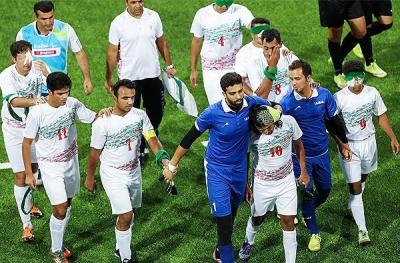 عکس/فوتبال نابینایان پارالمپیک یورو 2016؛ ایران-ترکیه