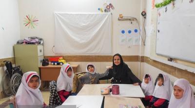 عکس/ مدرسه استثنایی زمردیان