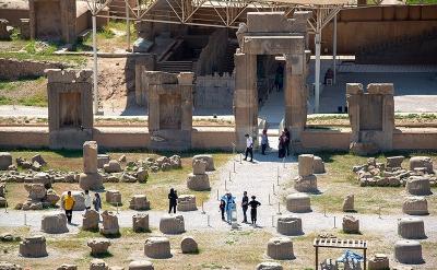تصاویر دیدنی از ابهت تخت جمشید