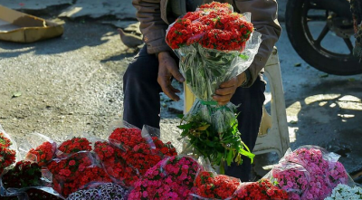 حال و هوای نوروز در بازار گل محلاتی