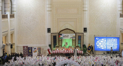  جشن روزه اولی‌ها در حرم شاهچراغ شیراز
