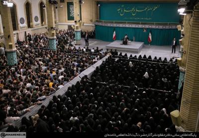 تصویر/دیدار رمضانی دانشجویان با رهبر انقلاب(1)