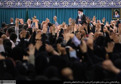 تصویر/دیدار رمضانی دانشجویان با رهبر انقلاب(2)