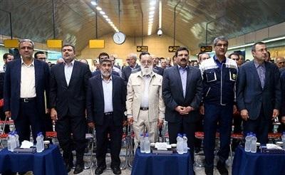 عکس/ افتتاحیه مترو شهید قدوسی