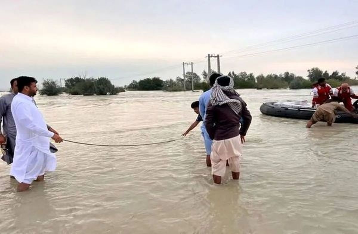 مناطق سیل زده سیستان و بلوچستان 