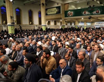 عکس/ دیدار جمعی از معلمان سراسر کشور با رهبر انقلاب