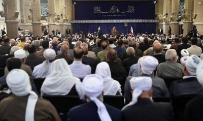 تصاویر دیدار کارگزاران حج با رهبر انقلاب