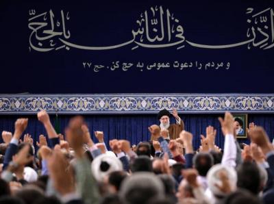 تصاویر دیدار کارگزاران حج با رهبر انقلاب